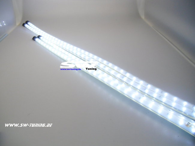 Flexible LED Unterbodenbeleuchtung Weiss mit Fernbedienung