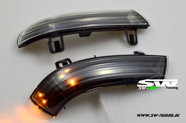 LED Spiegelblinker/Seitenblinker VW Golf 5 Passat 3C Eos schwarz
