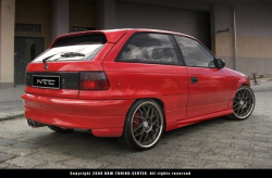 Opel Astra F Seitenschweller PRIOR-DESIGN