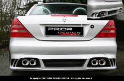 Mercedes SLK 170 links/rechts ESD Edelstahl PRIOR-DESIGN