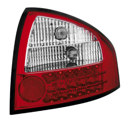 LED R�ckleuchten Audi A6 97-04 red/crystal