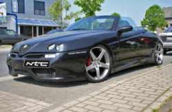 Alfa Romeo Spider Frontsto�stange  in NTC-Modena-Design t�v