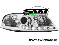 DAYLINE Scheinwerfer f�r VW Passat 3BG 00-04 LED Tagfahrlicht-Op