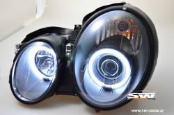 Scheinwerfer f�r Mercedes Benz W208 CLK 97-02 black