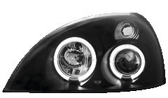 Angel Eye Scheinwerfer Renault Clio 2 Typ B MK3 01-05 black