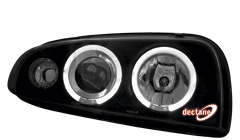 Angel Eye Scheinwerfer Ford Fiesta MK4 JAS 96-98 black