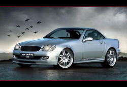 Mercedes SLK R170 Frontsto�stange BMB-Design 97-04 m Teilegutach