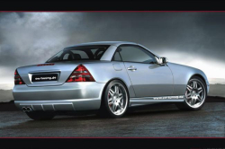 Mercedes SLK R170 Hecksto�stange BMB-Design 97-04 m Teilegutacht