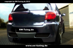 Toyota Yaris 99-05 Hecksto�stange MAXSW-Look