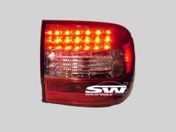 LED R�ckleuchten Porsche Cayenne 03-07 red/crystal LED Blinker