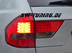 LED R�ckleuchten BMW X3 E83 04-10 red/smoke