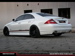 Mercedes CLS Hecksto�stange Prior-Design mit T�v