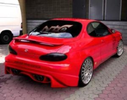 Hyundai Coupe Hecksto�stange NTC-Design