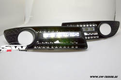 LED Tagfahrlicht f�r VW Polo 9N3 05-09 chrome