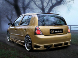 Renault Clio 2 Phase 1 Hecksto�stange Spirit-IB 98-01