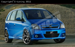 Opel Meriva 03-10 Frontsto�stange S-Design