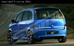 Opel Meriva 03-10 Hecksto�stange S-Design