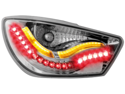 LED R�ckleuchten Seat Ibiza SC 6J 08-11 chrome 3T�rer
