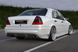 Mercedes W202 C-Klasse Hecksto�stange im PRIOR-DESIGN