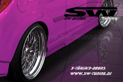 Opel Corsa D 06-10 Seitenschweller 3T�rer SW-Design mit Teilegutachten