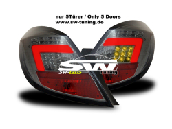 SW-Celis LED R�ckleuchten Opel Corsa D 06-10 5T�rer smoke