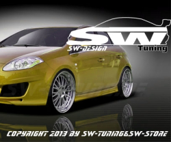 Fiat Bravo 198 Seitenschweller SW-Design 07-12 mit Teilegutachten