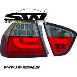 SWCelis LED R�ckleuchten 3er BMW E90 Limo 05-08 red/smoke Lightbar