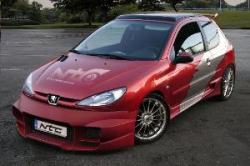 Frontsto�stange Peugeot 206 NTC-2 Design