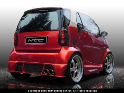 Hecksch�rze f�r Smart in NTC-DESIGN