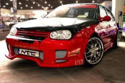 VW Golf 4 Frontsto�stange Radikal Design