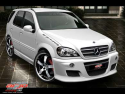 Mercedes Benz ML W163 Frontsto�stange ST-Look