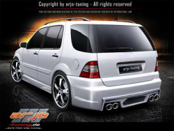 Mercedes Benz ML W163 Hecksto�stange ST-Look