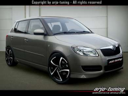 Skoda Fabia II 5J 07-10 Scheinwerferblenden SW-TDM