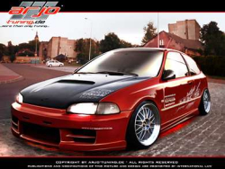 Honda Civic 1992 - 1995 Seitenschweller