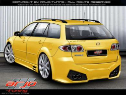 Mazda 6 Kombi Typ GY Hecksto�stange SWT-YAKUZA-Max 02-07