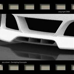 Seat Leon 1P Cupspoilerschwert f�r Frontsto�stange PST-Look