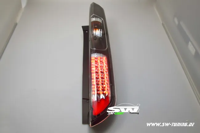 LED taillights Ford Focus mk2 04-08 3/5d hatchback black