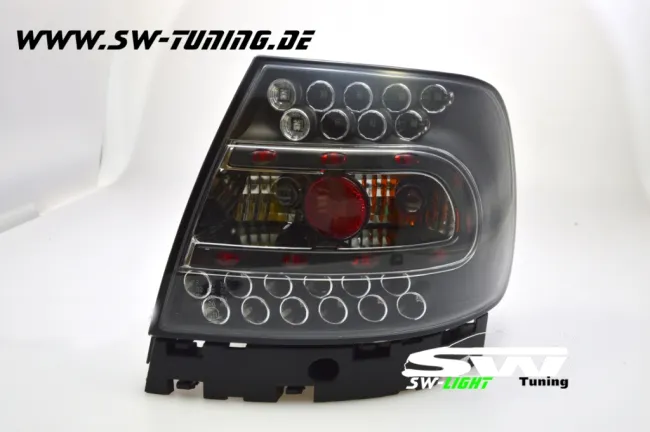 LED Rückleuchten passend für Audi A4 B5 Lim. 95-00 in black/Clear