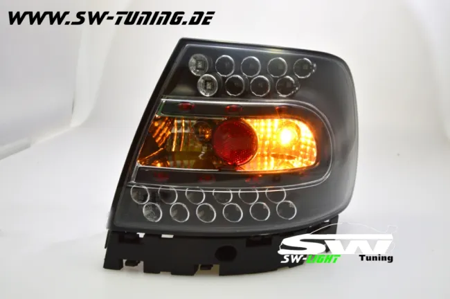 LED Rückleuchten passend für Audi A4 B5 Lim. 95-00 in black/Clear