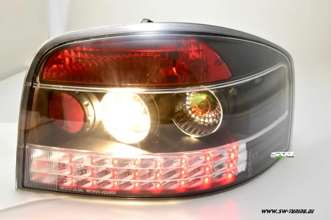 SW-Light LED Rückleuchten für Audi A3 8P 03-08 schwarz