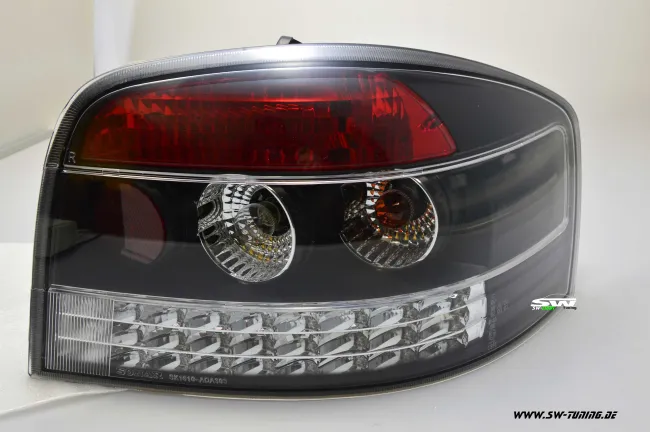 SW-Light LED Rückleuchten für Audi A3 8P 03-08 schwarz