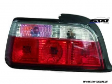 SW taillights for 3 series BMW E36 Coupe / convertible red/crystal 90-97
