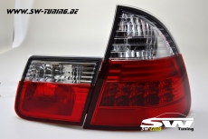 SW-Celis LED Rckleuchten BMW 3er E46 Touring 01-06 red/crystal