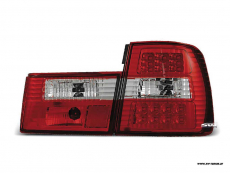 SW-Light LED Rckleuchten BMW E34 Limo 85-95 red/crystal