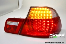 SW-Light LED Rckleuchten fr BMW E46 Coup 98-03 red/crystal 4teilig