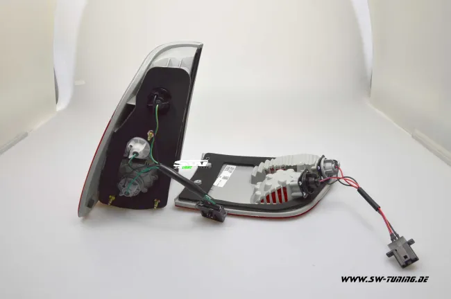 SW-Light LED taillights BMW X5 E53 00-03 red/crystal
