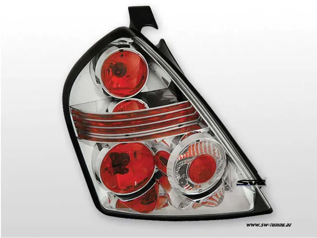 SW Rückleuchten für Fiat Stilo 02-07 3Türer chrome