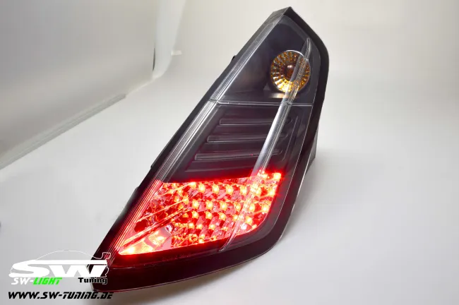 SW-Light LED taillights Fiat Grande Punto Typ199 05-09 black
