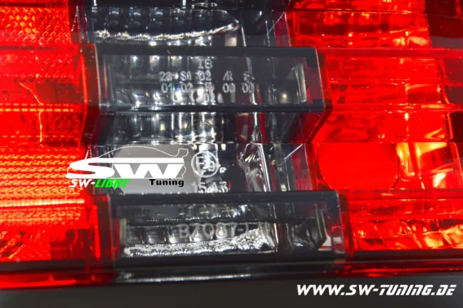 SW-taillights suitable for Mercedes Benz W201 82-93 190E red/black