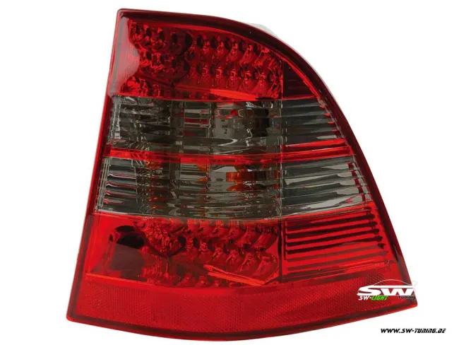 SW-Light LED Rückleuchten für Mercedes Benz W163 M-Klasse red/black